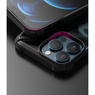 Ringke Fusion X Design durable PC Case with TPU Bumper for iPhone 13 Pro Max black (FX555E73)