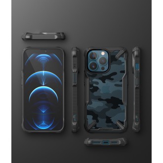 Ringke Fusion X Design durable PC Case with TPU Bumper for iPhone 13 Pro Max black (FX555E73)