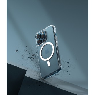 Ringke Fusion Magnetic Magnetic Hard Case with Gel Frame for iPhone 13 Pro Transparent (FMGM548E52) (MagSafe Compatible)