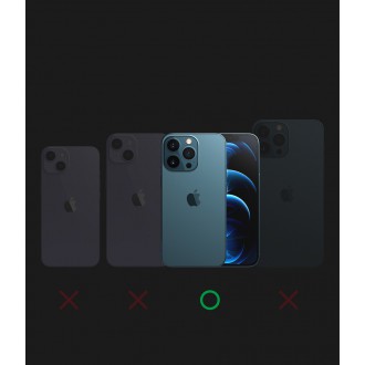 Ringke Fusion X durable PC Case with TPU Bumper for iPhone 13 Pro black (FX550E55)