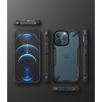 Ringke Fusion X durable PC Case with TPU Bumper for iPhone 13 Pro black (FX550E55)