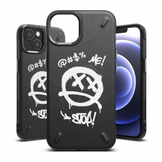 Ringke Onyx Design Durable TPU Case Cover for iPhone 13 mini black (Graffiti) (OD541E233)