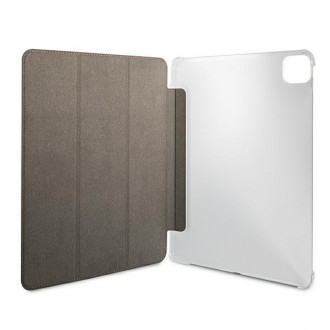 Obal knihy Guess GUIC11G4GFPI iPad 11&quot; 2021 růžový/růžový 4G Collection