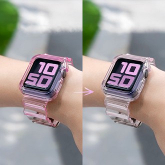 Strap Light Set replacement band strap case for Watch 3 42mm / Watch 2 42mm red
