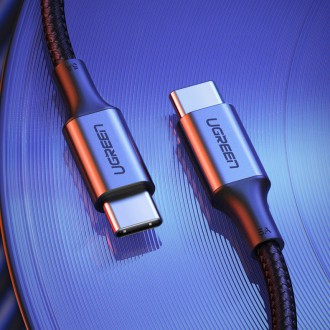 Ugreen cable USB Type C - USB Type C Power Delivery 100W Quick Charge FCP 5A 3m gray cable (90120 US316)