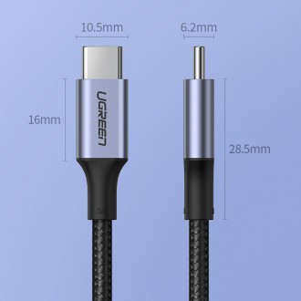 Ugreen cable USB Type C - USB Type C Power Delivery 100W Quick Charge FCP 5A 3m gray cable (90120 US316)