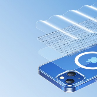 Ugreen Protective Magnetic Case Magnetic Gel Case for iPhone 13 transparent (MagSafe compatible) (90131)