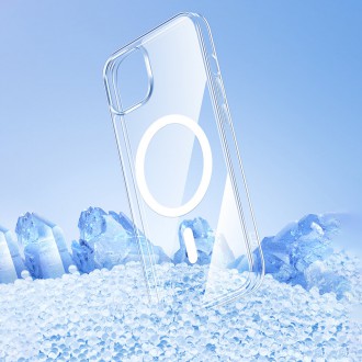 Ugreen Protective Magnetic Case Magnetic Gel Case for iPhone 13 transparent (MagSafe compatible) (90131)