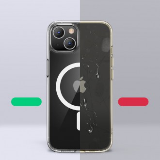 Ugreen Protective Magnetic Case Magnetic Gel Case for iPhone 13 Pro Max transparent (MagSafe compatible) (90133)