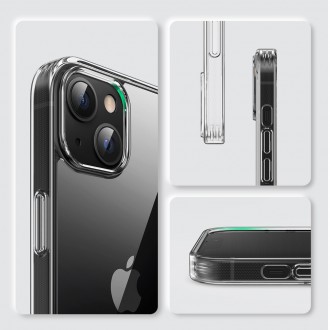 Ugreen Protective Fusion Case iPhone 13 Hard Cover with Gel Frame Black (90181)