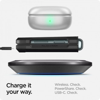 Spigen TOUGH ARMOR GALAXY Z Flip 3 BLACK