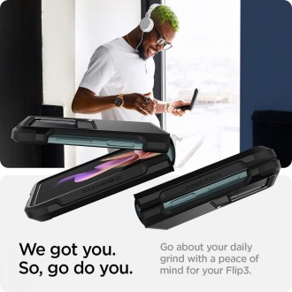 Spigen TOUGH ARMOR GALAXY Z Flip 3 BLACK