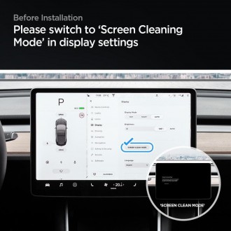 Tvrzené sklo Spigen GLAS.TR &quot;EZ FIT&quot; TESLA MODEL Y / 3