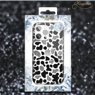 Kingxbar Wild Series case for iPhone 13 Pro cow