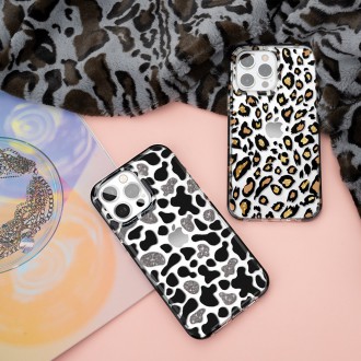Kingxbar Wild Series case for iPhone 13 cow