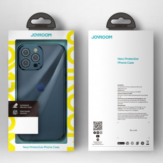 Joyroom Chery Mirror Case Cover for iPhone 13 Metallic Frame Blue (JR-BP907 royal blue)