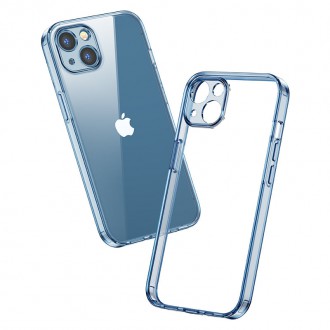 Joyroom Star Shield Case hard cover for iPhone 13 blue (JR-BP911 transparent blue)