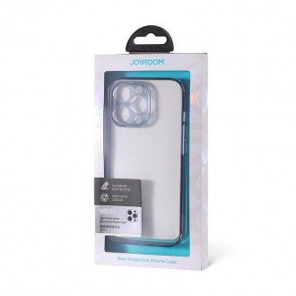 Joyroom Star Shield Case hard cover for iPhone 13 Pro Max blue (JR-BP913 transparent blue)