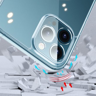 Joyroom Star Shield Case hard cover for iPhone 13 Pro Max blue (JR-BP913 transparent blue)