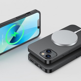 Joyroom 360 Full Case front and back cover for iPhone 13 + tempered glass screen protector black (JR-BP927 black)