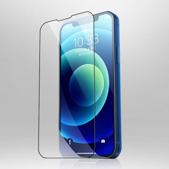 Joyroom Knight 2,5D TG tempered glass for iPhone 13 Pro / iPhone 13 full screen with frame(JR-PF905)
