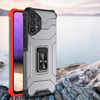 Crystal Ring Case Kickstand Tough Rugged Cover for Samsung Galaxy A32 5G red