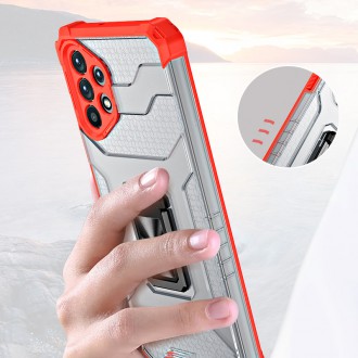 Crystal Ring Case Kickstand Tough Rugged Cover for Samsung Galaxy A32 5G red