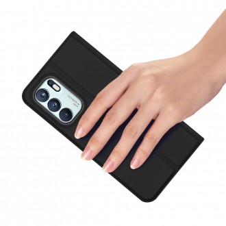 Dux Ducis Skin Pro Bookcase type case for Oppo Reno6 4G black