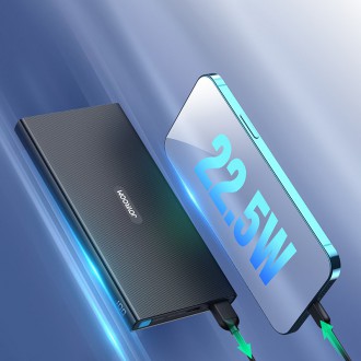 Joyroom Power Bank 10000mAh 22.5W Power Delivery Quick Charge 15W Magnetic Wireless Charger Qi for iPhone MagSafe Compatible Black (JR-W010)