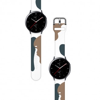 Strap Moro Band For Samsung Galaxy Watch 46mm Silicone Strap Watch Bracelet Pattern 1