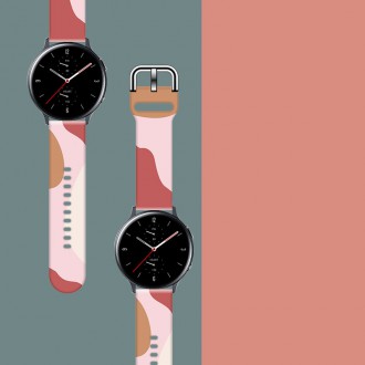 Strap Moro Band For Samsung Galaxy Watch 46mm Silicone Strap Watch Bracelet Pattern 12