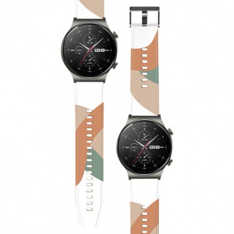 Strap Moro Band For Huawei Watch GT2 Pro Silicone Strap Camo Watch Bracelet (4)