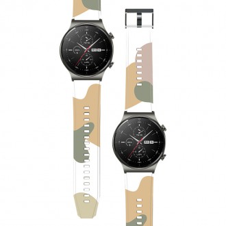 Strap Moro Band For Huawei Watch GT2 Pro Silicone Strap Camo Watch Bracelet (7)