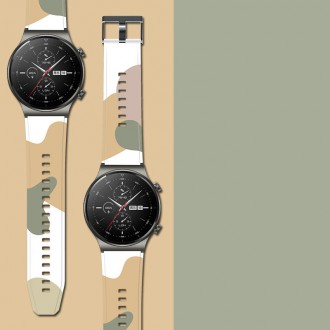 Strap Moro Band For Huawei Watch GT2 Pro Silicone Strap Camo Watch Bracelet (7)