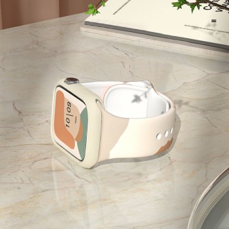Strap Moro Band For Apple Watch Ultra / 8/7/6 / SE / 5/4/3/2 (49mm / 45mm / 44mm / 42mm) Silicone Strap Watch Bracelet Pattern 5
