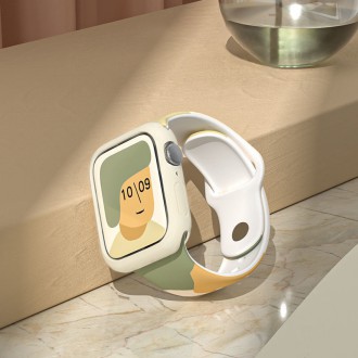Strap Moro Band For Apple Watch Ultra / 8/7/6 / SE / 5/4/3/2 (49mm / 45mm / 44mm / 42mm) Silicone Strap Watch Bracelet Pattern 6