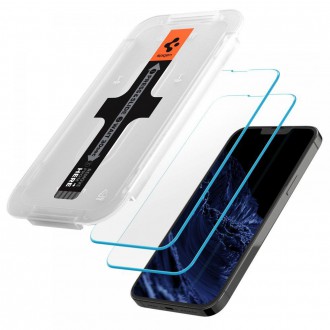 Tvrzené sklo Spigen GLAS.TR "EZ FIT" 2BALENÍ IPHONE 13 PRO MAX / 14 PLUS