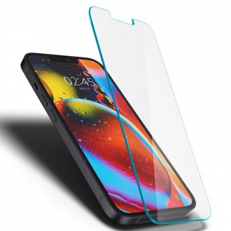 Tvrzené sklo Spigen GLAS.TR &quot;EZ FIT&quot; 2BAL IPHONE 13 / 13 PRO / 14