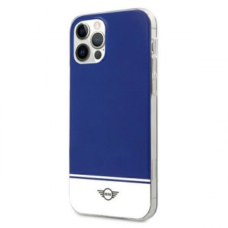 Mini MIHCP12LPCUBINA iPhone 12 Pro Max 6,7" granatowy/navy hard case Stripe Collection