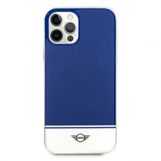 Mini MIHCP12LPCUBINA iPhone 12 Pro Max 6,7" granatowy/navy hard case Stripe Collection