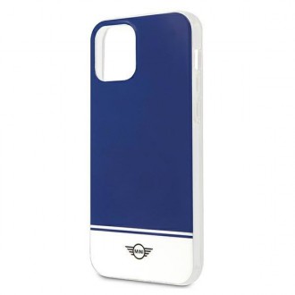 Mini MIHCP12LPCUBINA iPhone 12 Pro Max 6,7" granatowy/navy hard case Stripe Collection
