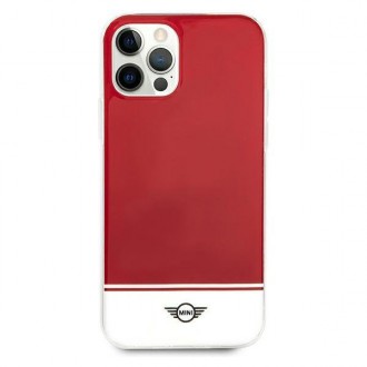 Mini MIHCP12LPCUBIRE iPhone 12 Pro Max 6,7" czerwony/red hard case Stripe Collection