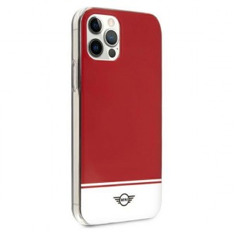 Mini MIHCP12LPCUBIRE iPhone 12 Pro Max 6,7" czerwony/red hard case Stripe Collection