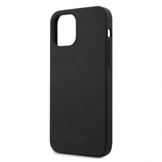Mini MIHCP12LSLTBK iPhone 12 Pro Max 6,7" czarny/black hard case Silicone Tone On Tone