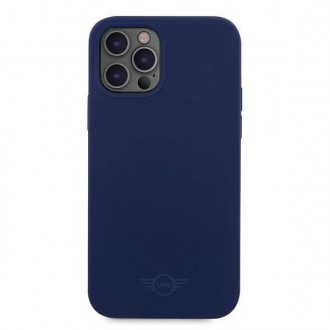 Mini MIHCP12LSLTNA iPhone 12 Pro Max 6,7" granatowy/navy hard case Silicone Tone On Tone