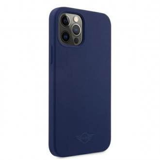 Mini MIHCP12LSLTNA iPhone 12 Pro Max 6,7" granatowy/navy hard case Silicone Tone On Tone