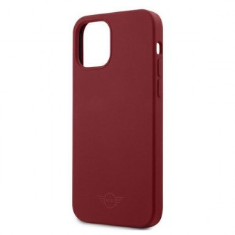 Mini MIHCP12LSLTRE iPhone 12 Pro Max 6,7" czerwony/red hard case Silicone Tone On Tone