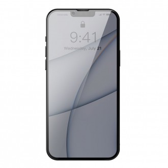 Tvrzené sklo Baseus 0,3 mm Anti Spy Glass pro iPhone 13 Pro Max Privacy Filter (SGBL020802) (vhodné pro pouzdro)