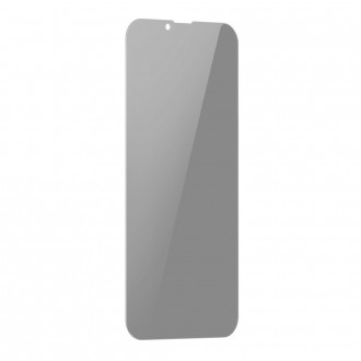 Tvrzené sklo Baseus 0,3 mm Anti Spy Glass pro iPhone 13 Pro Max Privacy Filter (SGBL020802) (vhodné pro pouzdro)