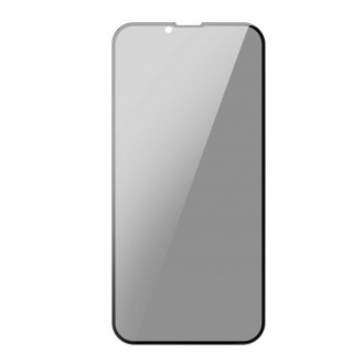 Baseus 2x Full screen 0,3 mm Anti Spy tempered glass with a frame iPhone 13 mini (SGQP010601) (case friendly)